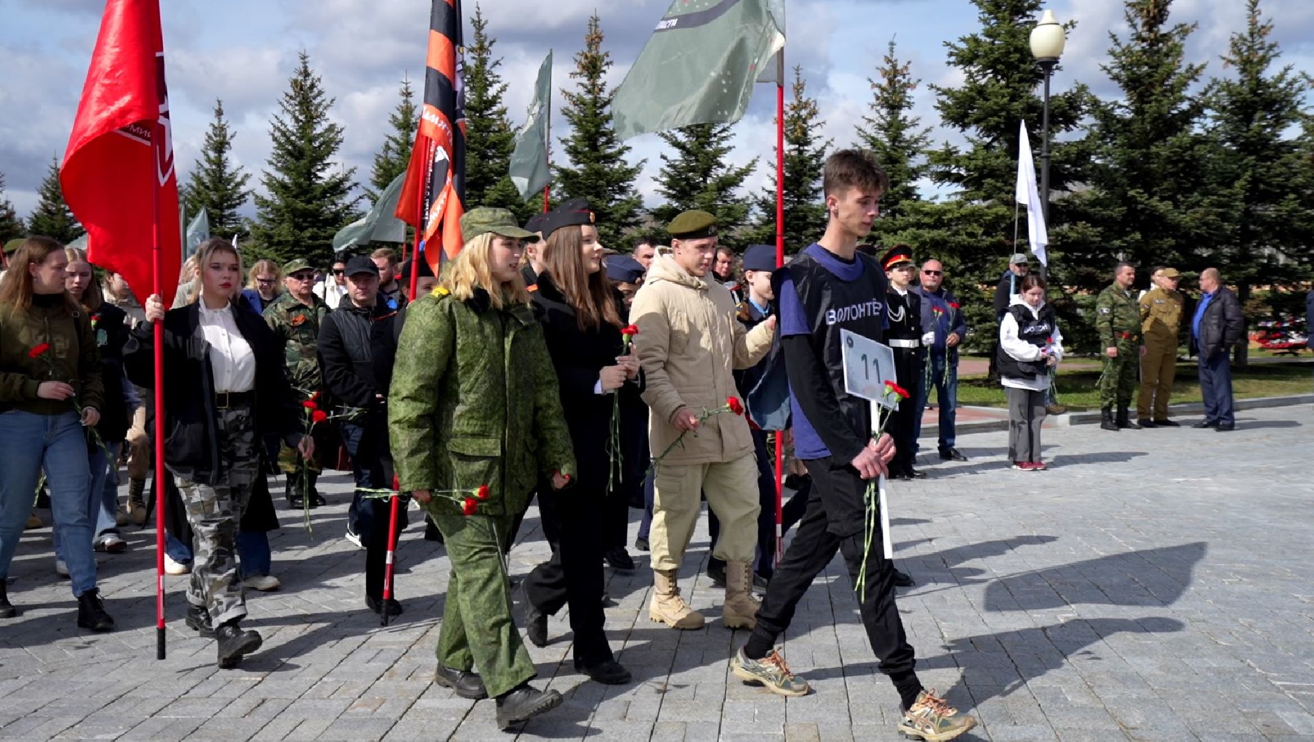 Вахта памяти, поисковики, Химки, Домодедово,