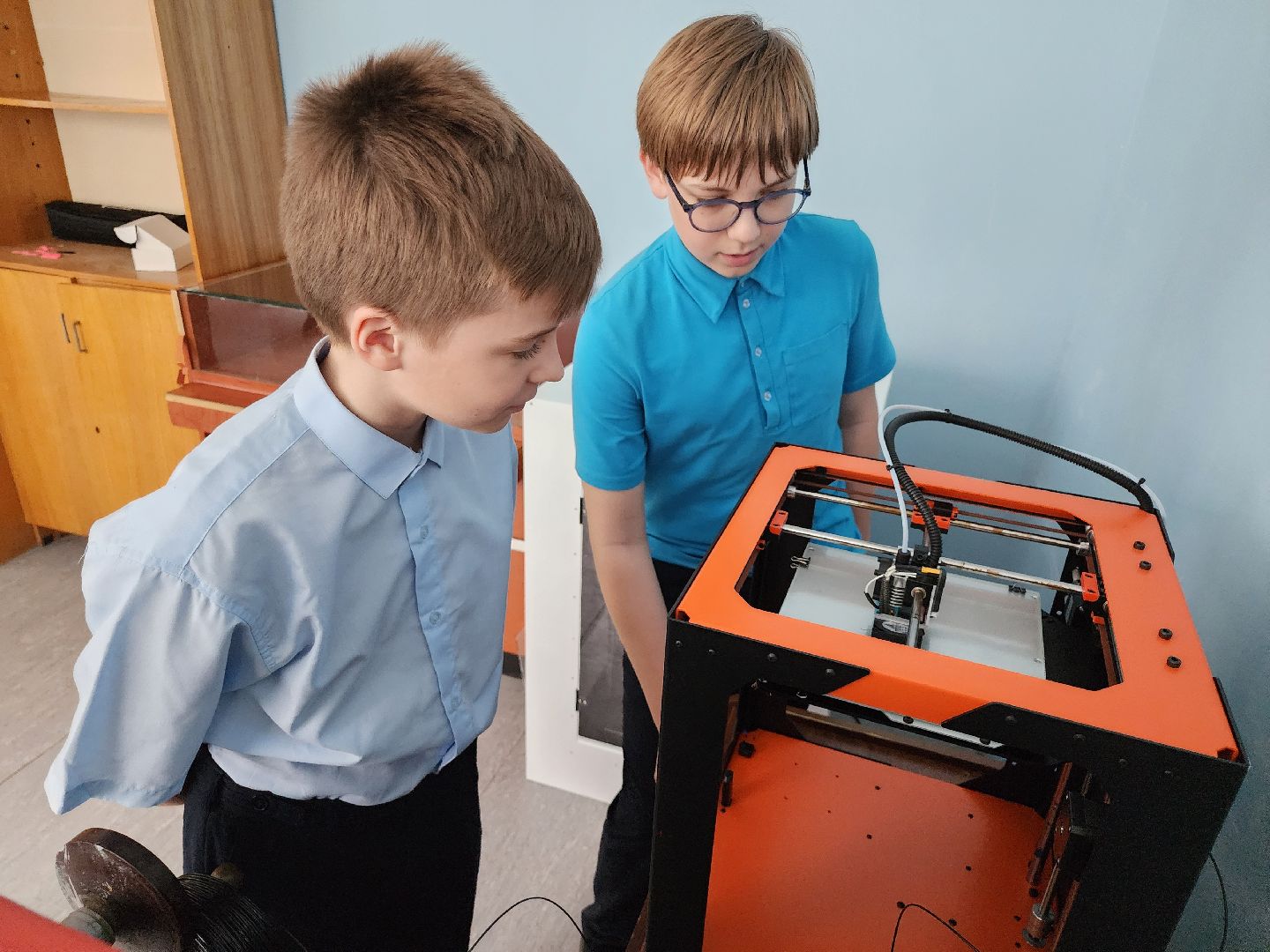 серпухов, подмосковье, школа 10, 3D-принтер, технологии,