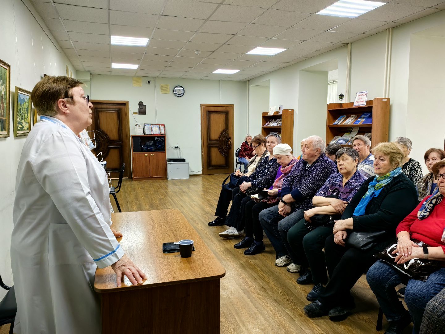 активное долголетие, школа здоровья, лекция, артериальное давление,