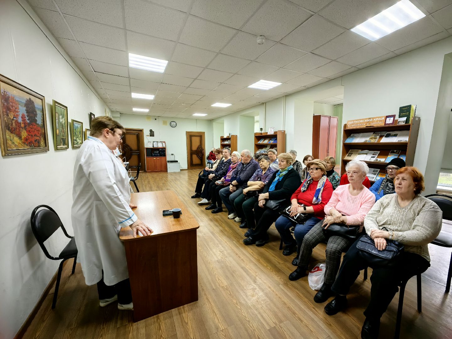 активное долголетие, школа здоровья, лекция, артериальное давление,