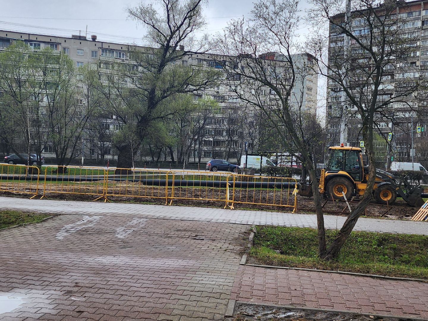 уборочная техника, тротуар, выездная администрация,