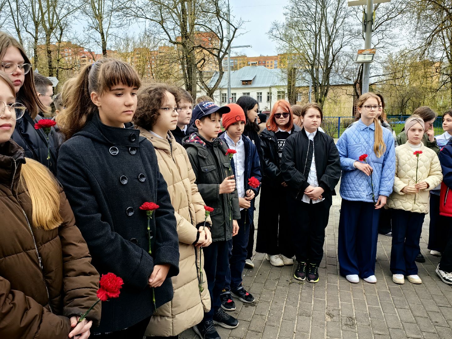 битва за москву, подвиг, возложение цветов, юнармия, монумент,