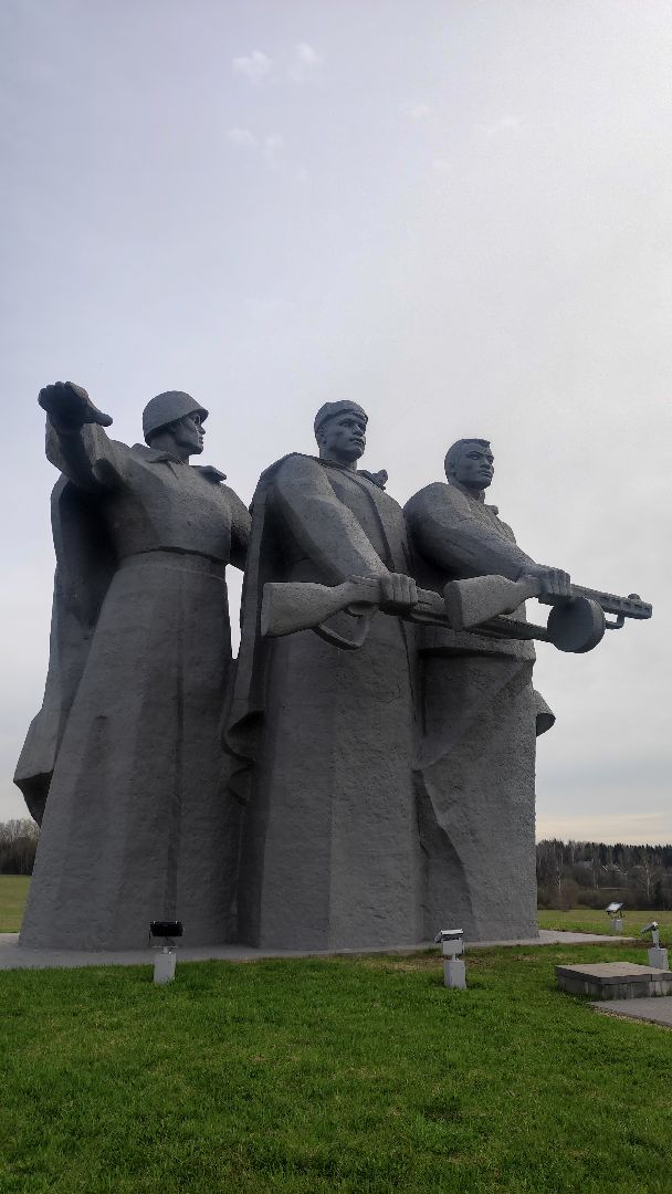 панфиловцы, волоколамск, дубосеково, мемориал, реконструкция, великая отечественная война,