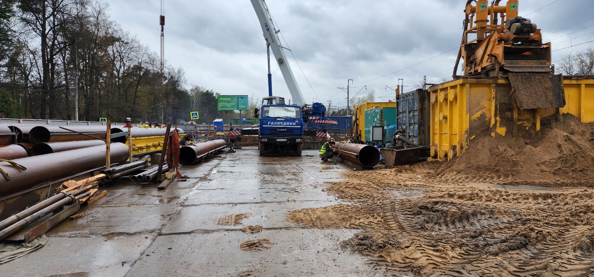 раменское, строительство, путепровод быково, подземный пешеходный переход,