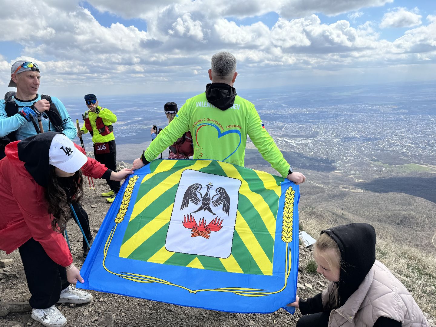 Донорское сердце, Спортсмен с донорским сердцем, Покорение горы, Гора Бештау, Житель ленинского городского округа,