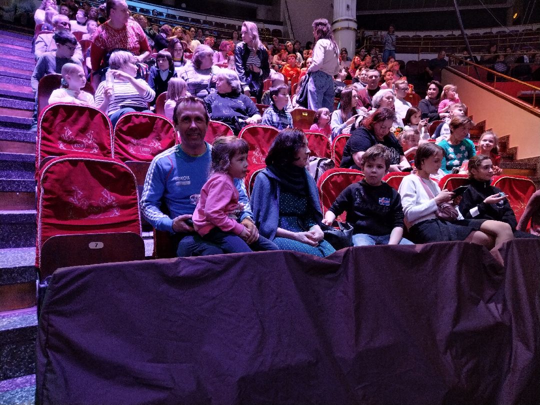 Юрий Никулин, Московский цирк, Мытищи