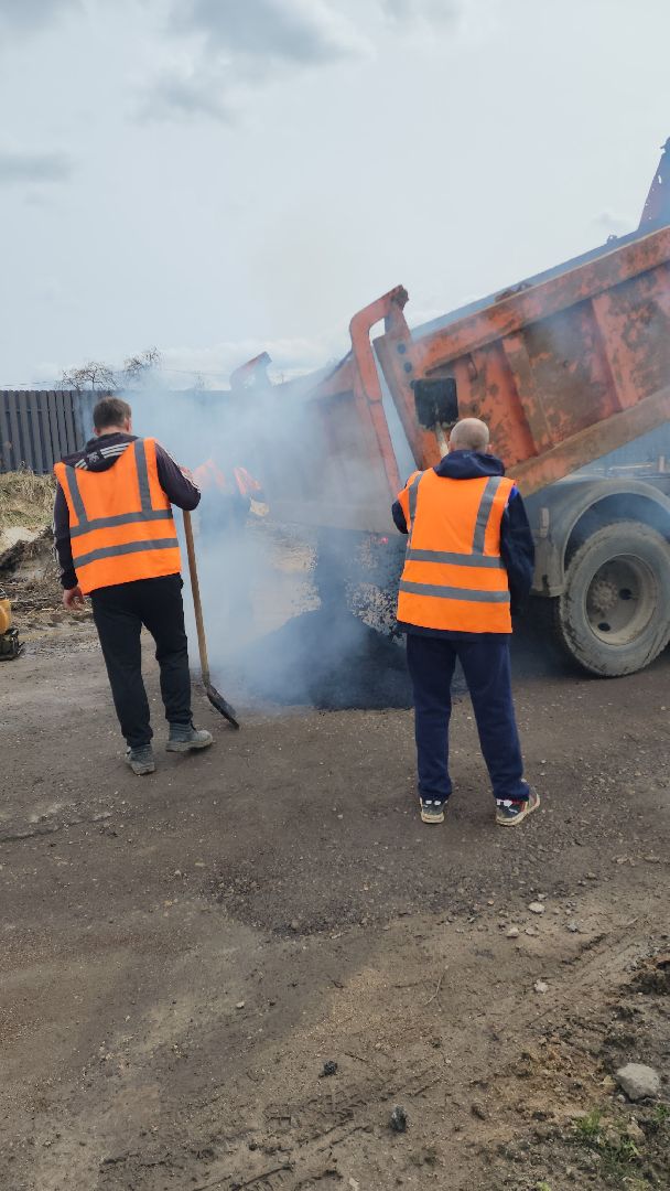 ремонт дорог, ремонт дороги, ямочный ремонт, руза, тучково, дорожная служба, рузский городской округ,