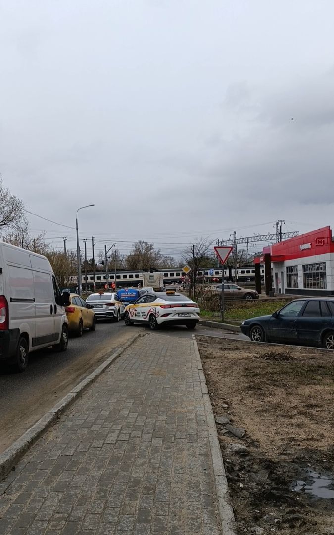 железнодорожный переезд, лобня, ремонт,