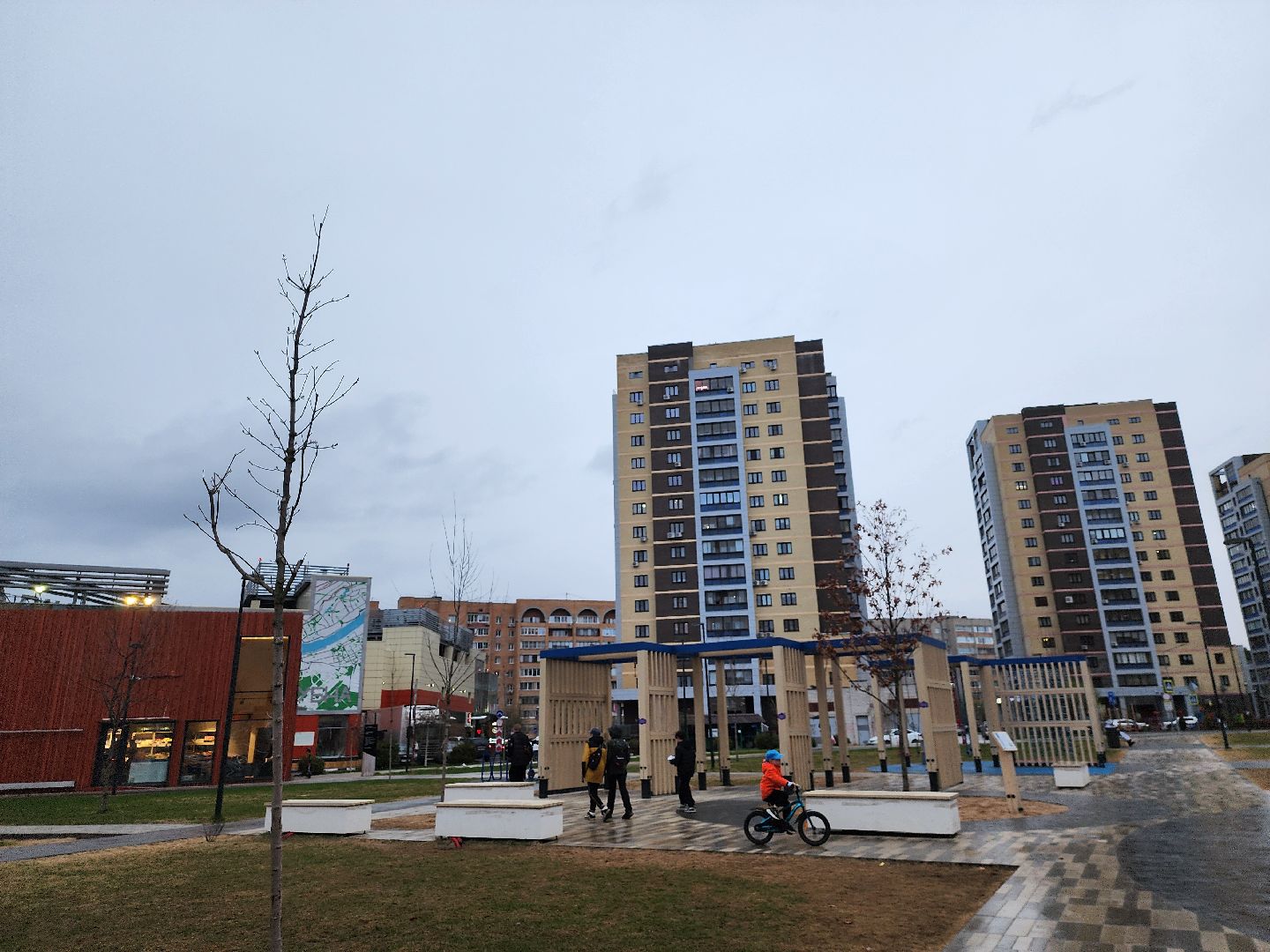 Дубна, Благоустройство, Сквер,