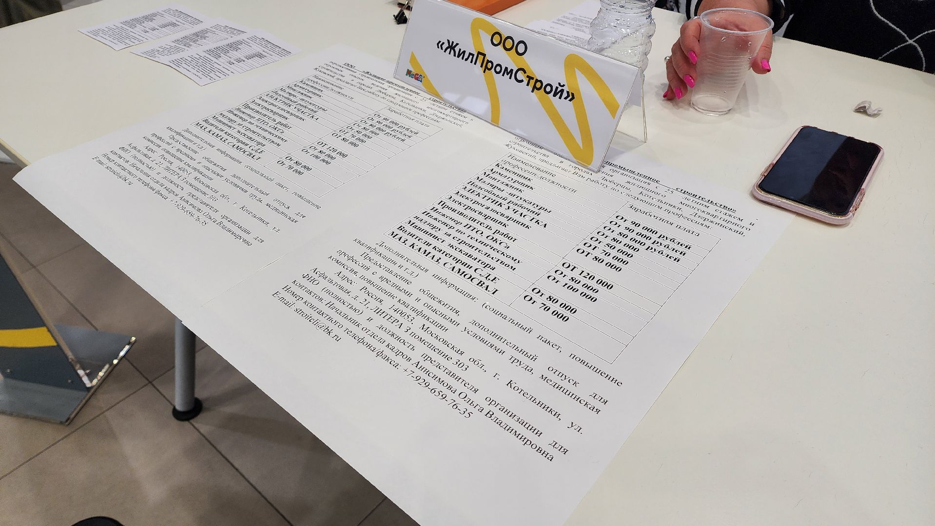 ярмарка вакансий, котельники, профессия,