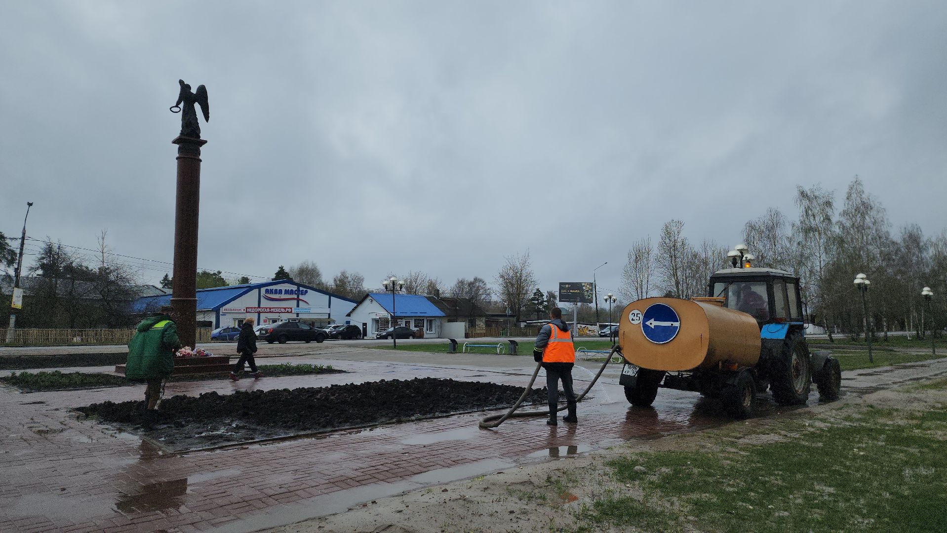 шатура, ангел добра, благоустройство, благоустройство ;перемены, подготовка ко Дню Победы,