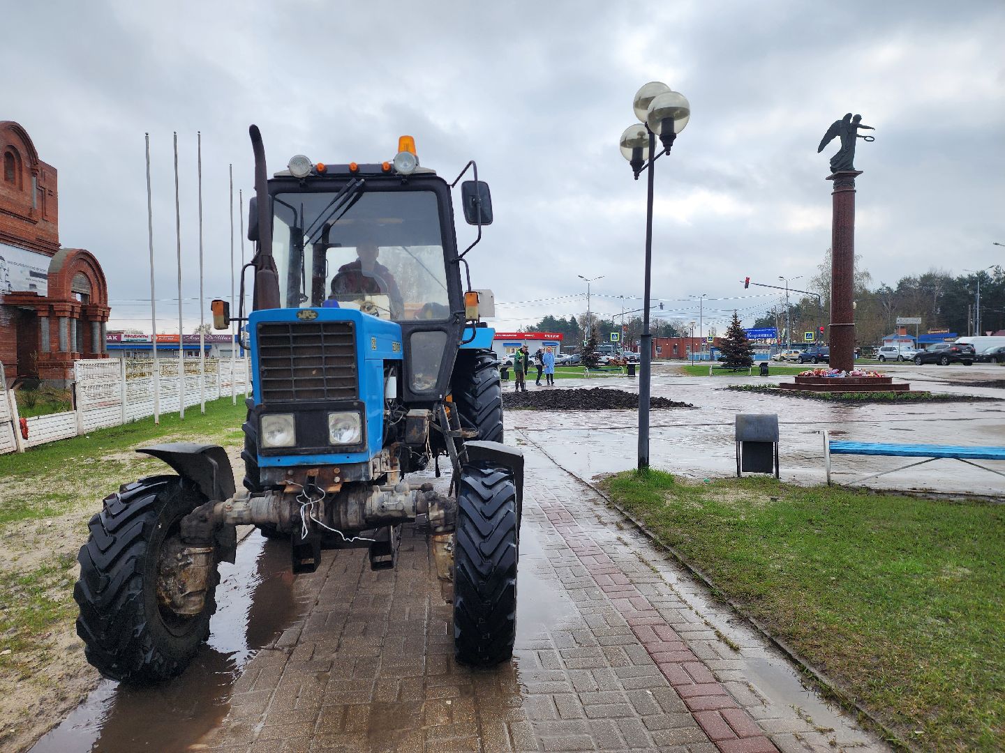 шатура, ангел добра, благоустройство, благоустройство ;перемены, подготовка ко Дню Победы,