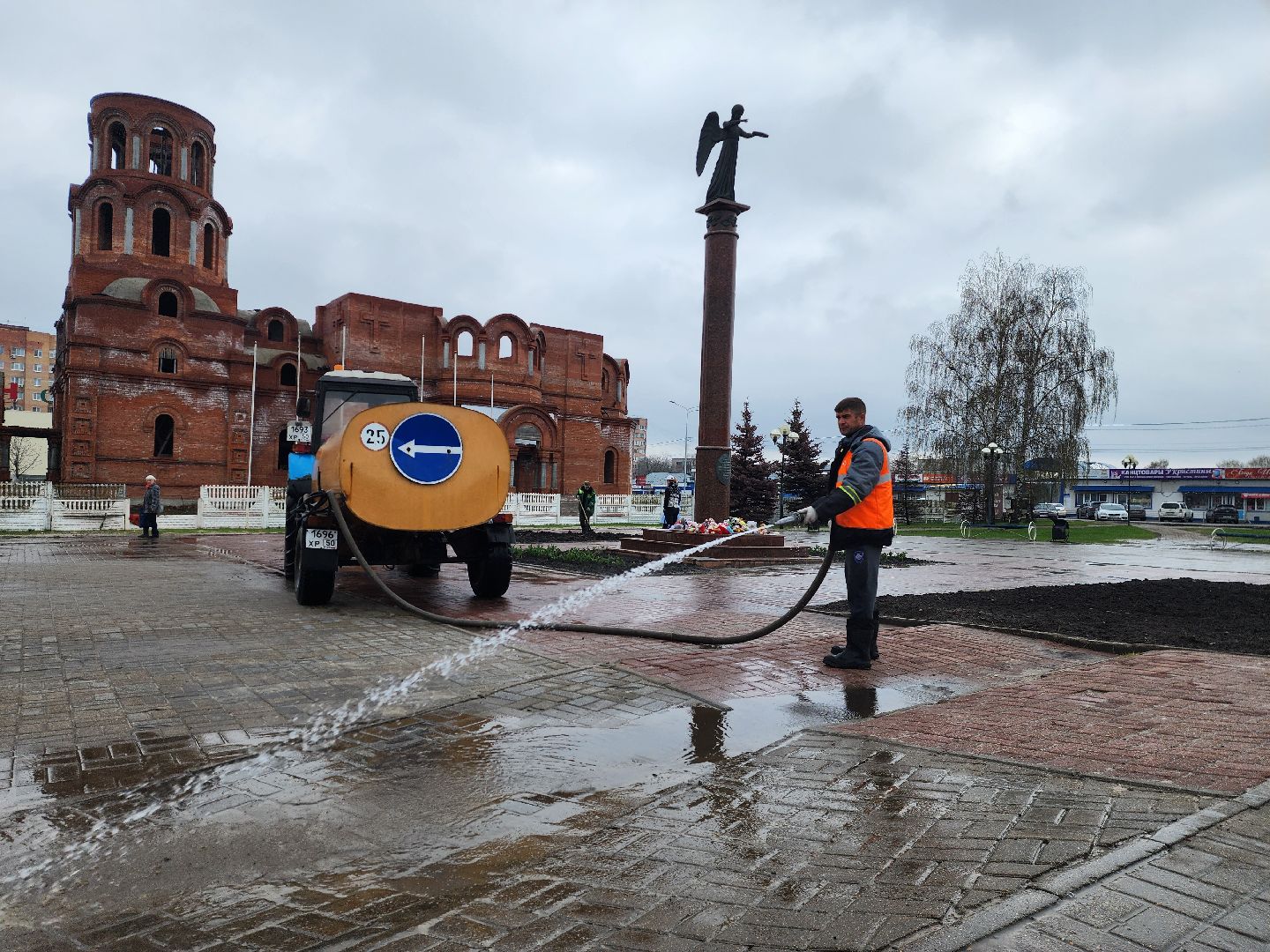 шатура, ангел добра, благоустройство, благоустройство ;перемены, подготовка ко Дню Победы,