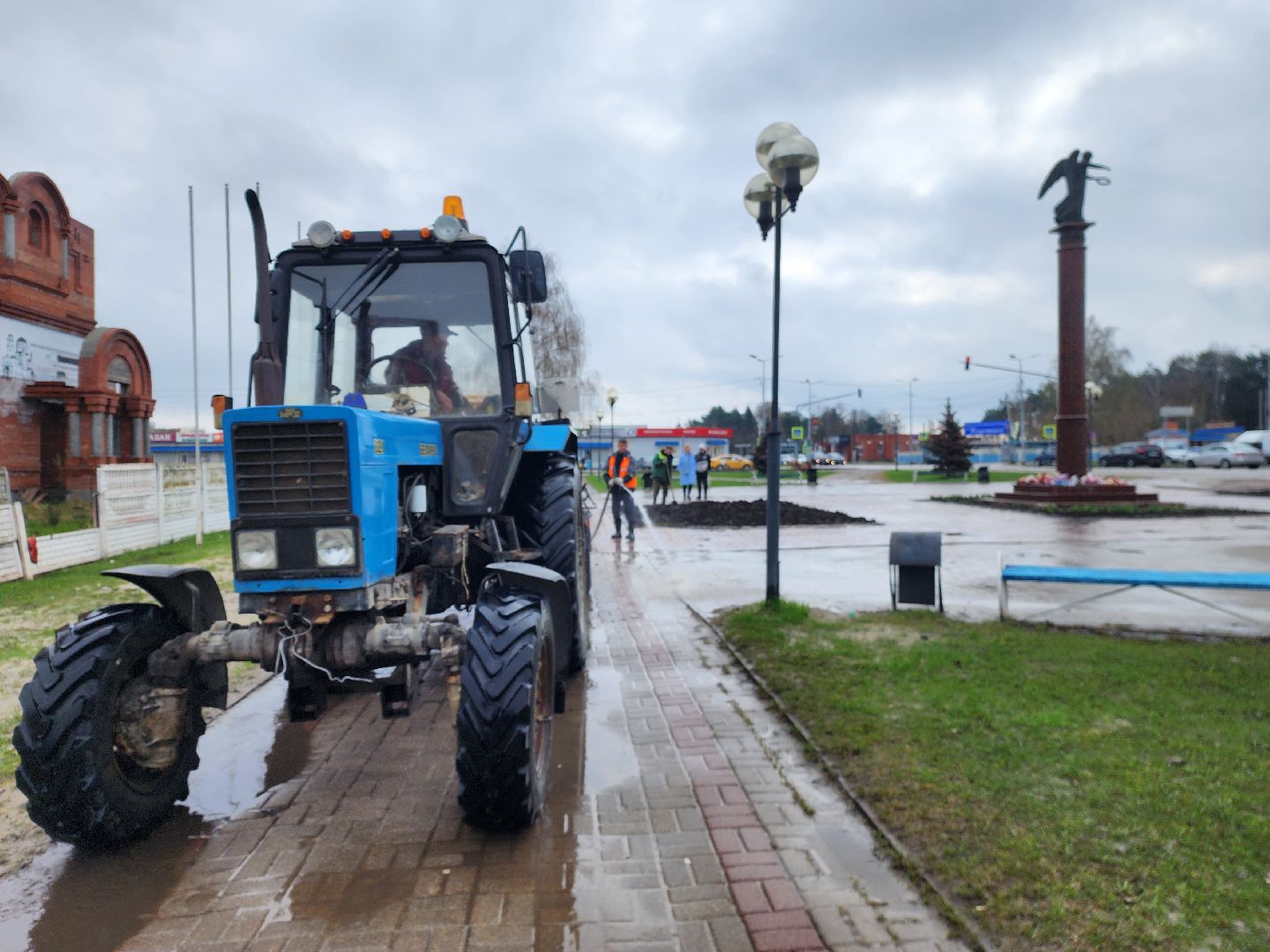 шатура, ангел добра, благоустройство, благоустройство ;перемены, подготовка ко Дню Победы,