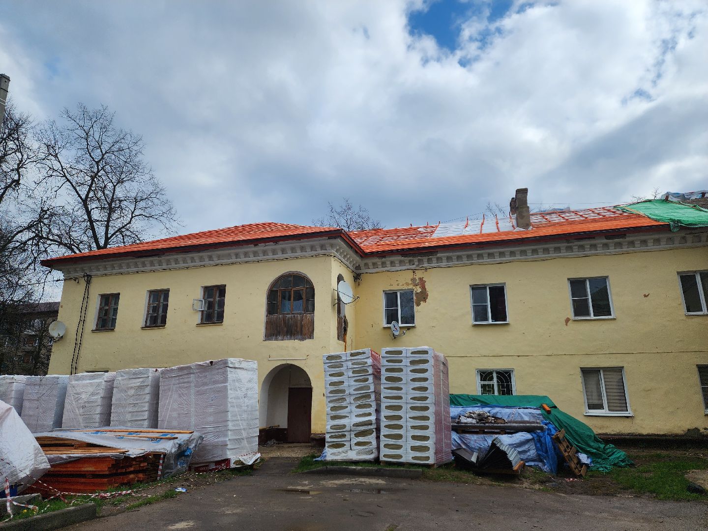 воскресенск, ремонт кровель, многоквартирные дома,