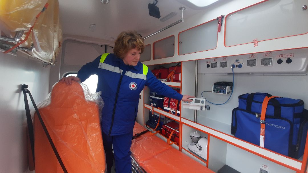 скорая помощь, Шатура, новые машины