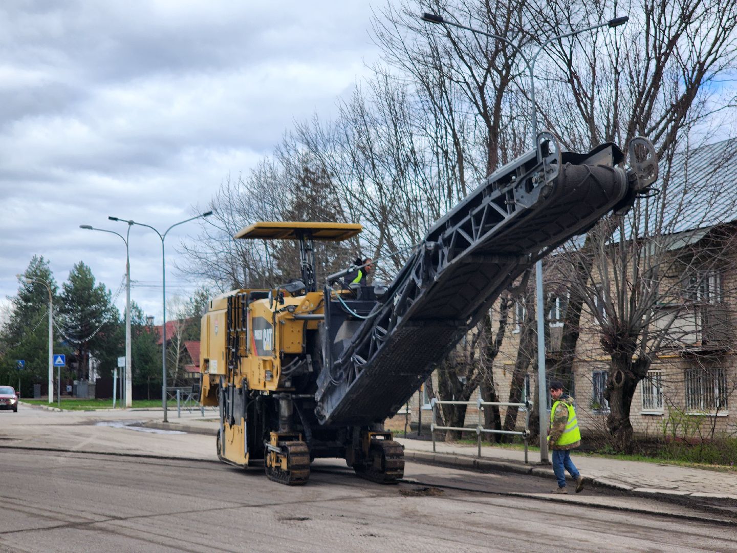 ремонт дороги, волоколамское шоссе, благоустройство, руза, рузский городской округ, мосавтодор, московская область,