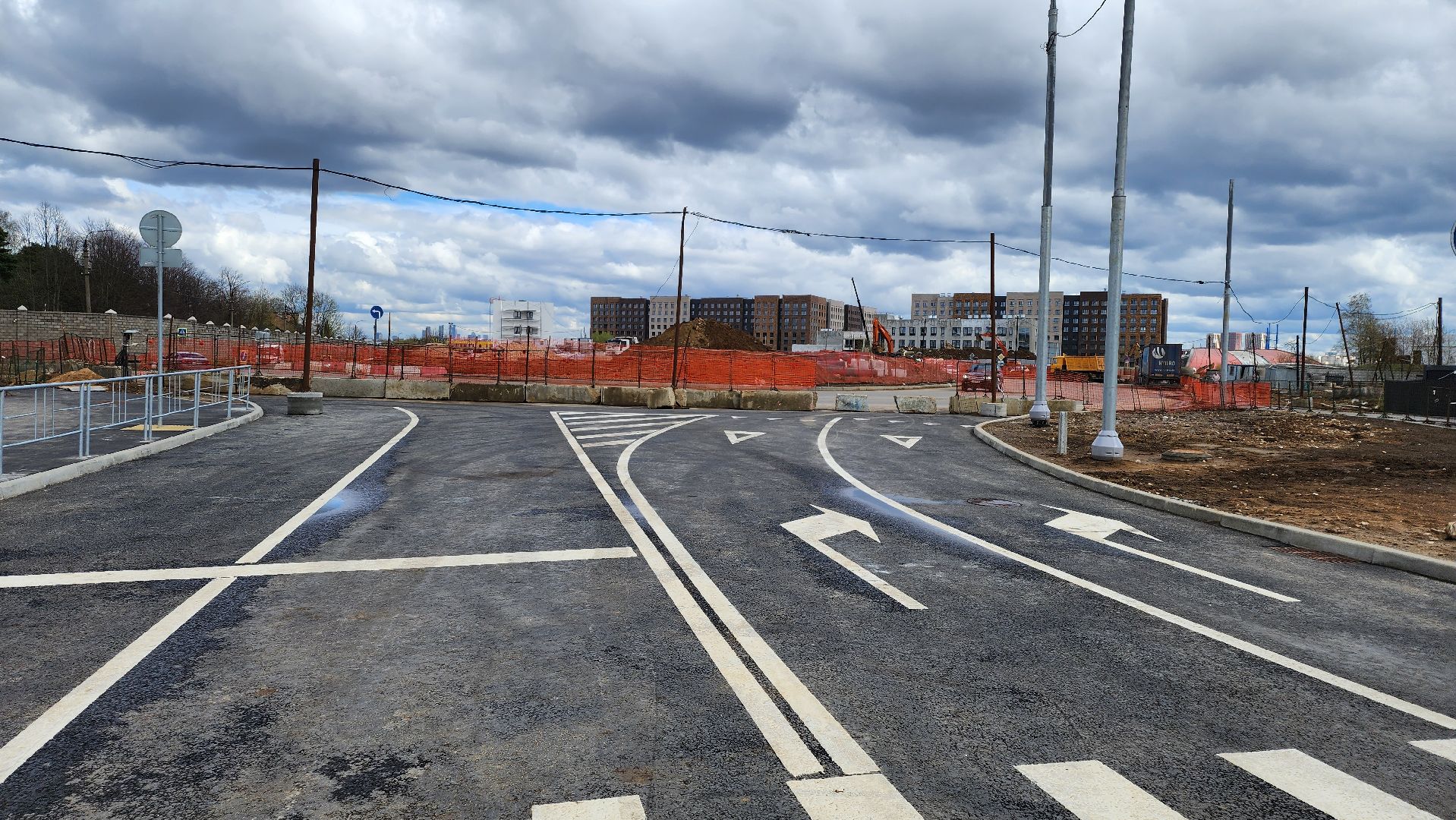 одинцово, заречье, дороги,