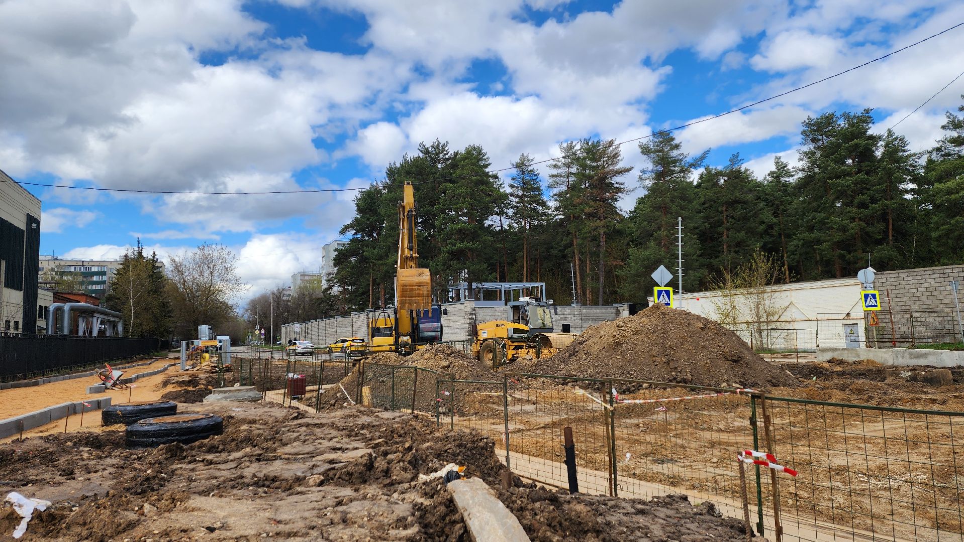 одинцово, заречье, дороги,