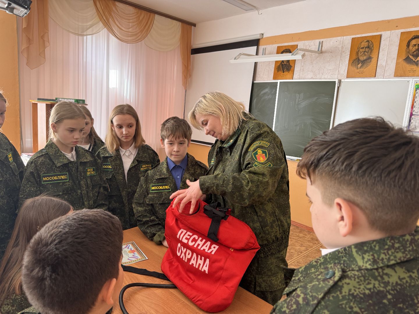 школьное лесничество, шаховская, пожары, дети,