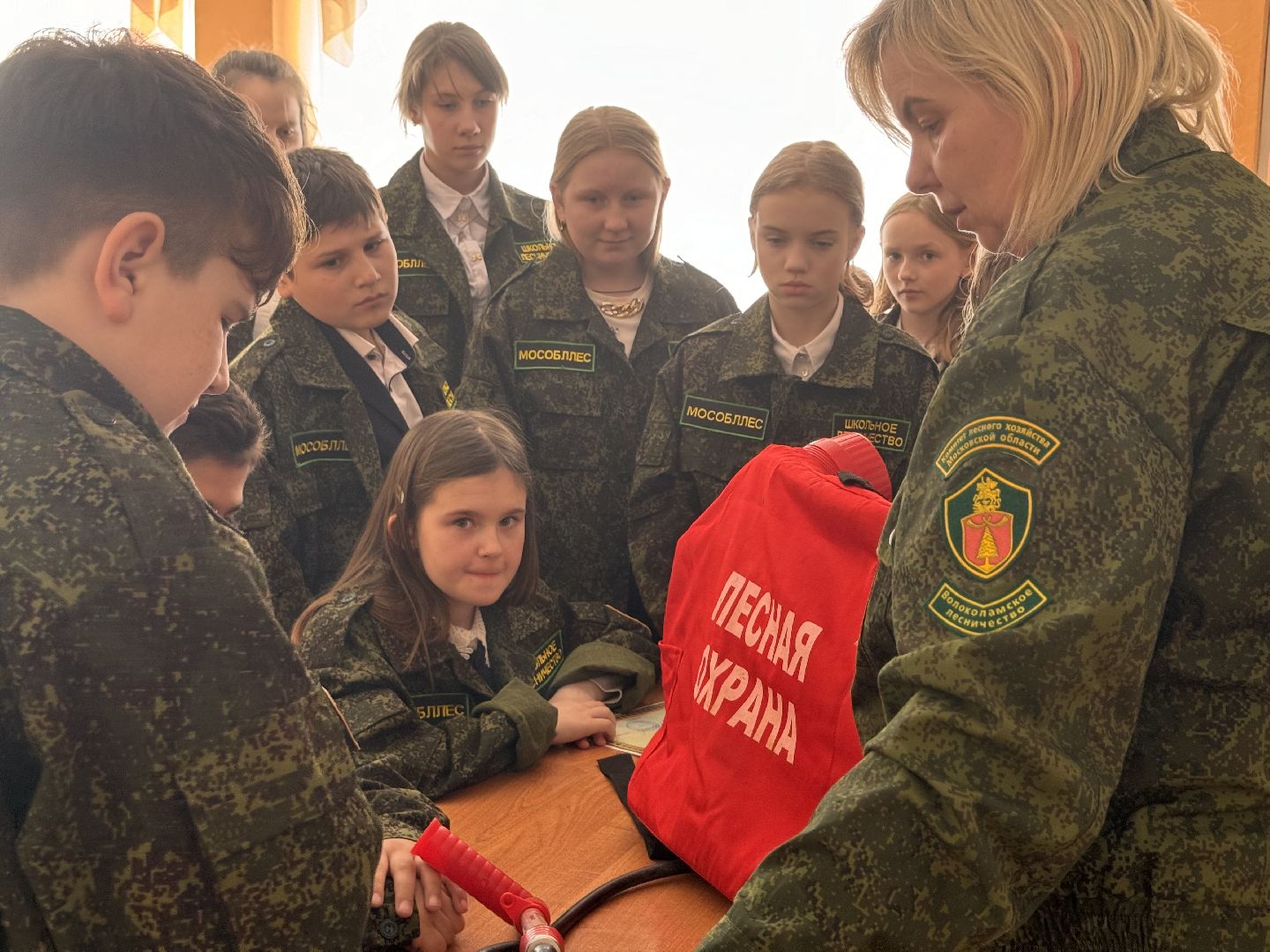 школьное лесничество, шаховская, пожары, дети,