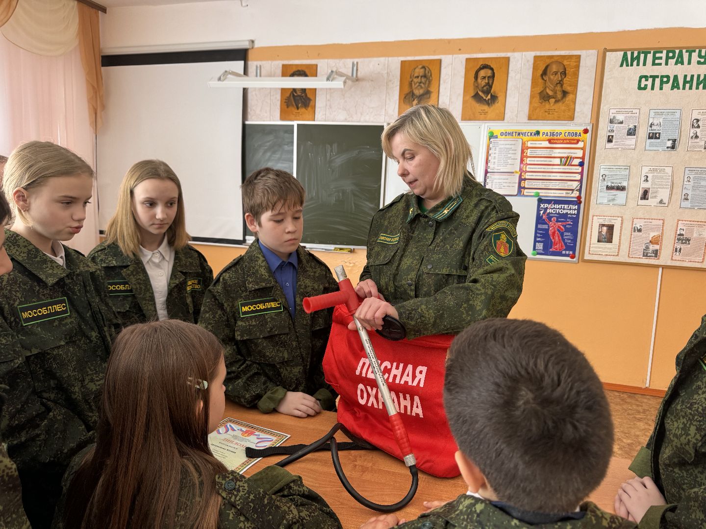 школьное лесничество, шаховская, пожары, дети,