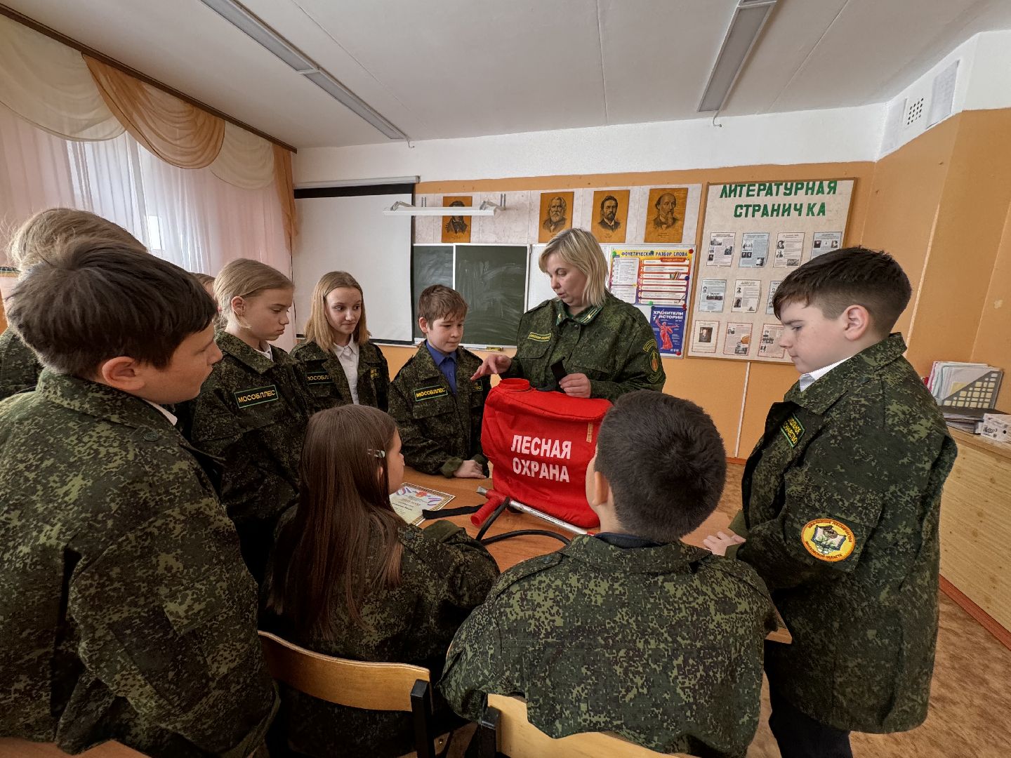 школьное лесничество, шаховская, пожары, дети,