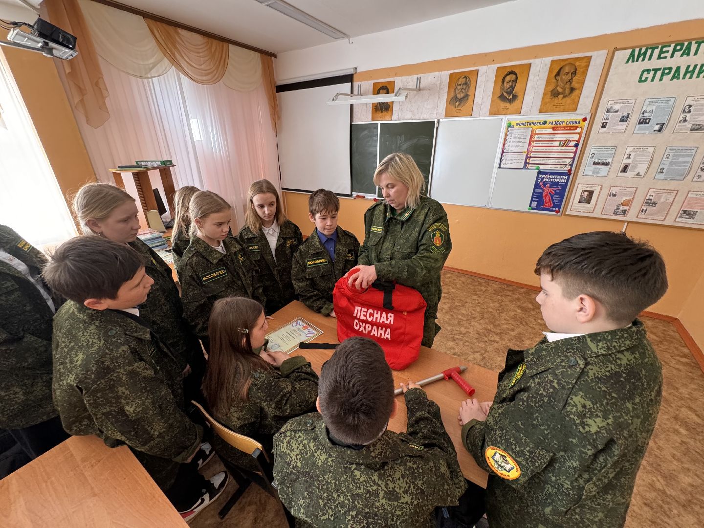 школьное лесничество, шаховская, пожары, дети,