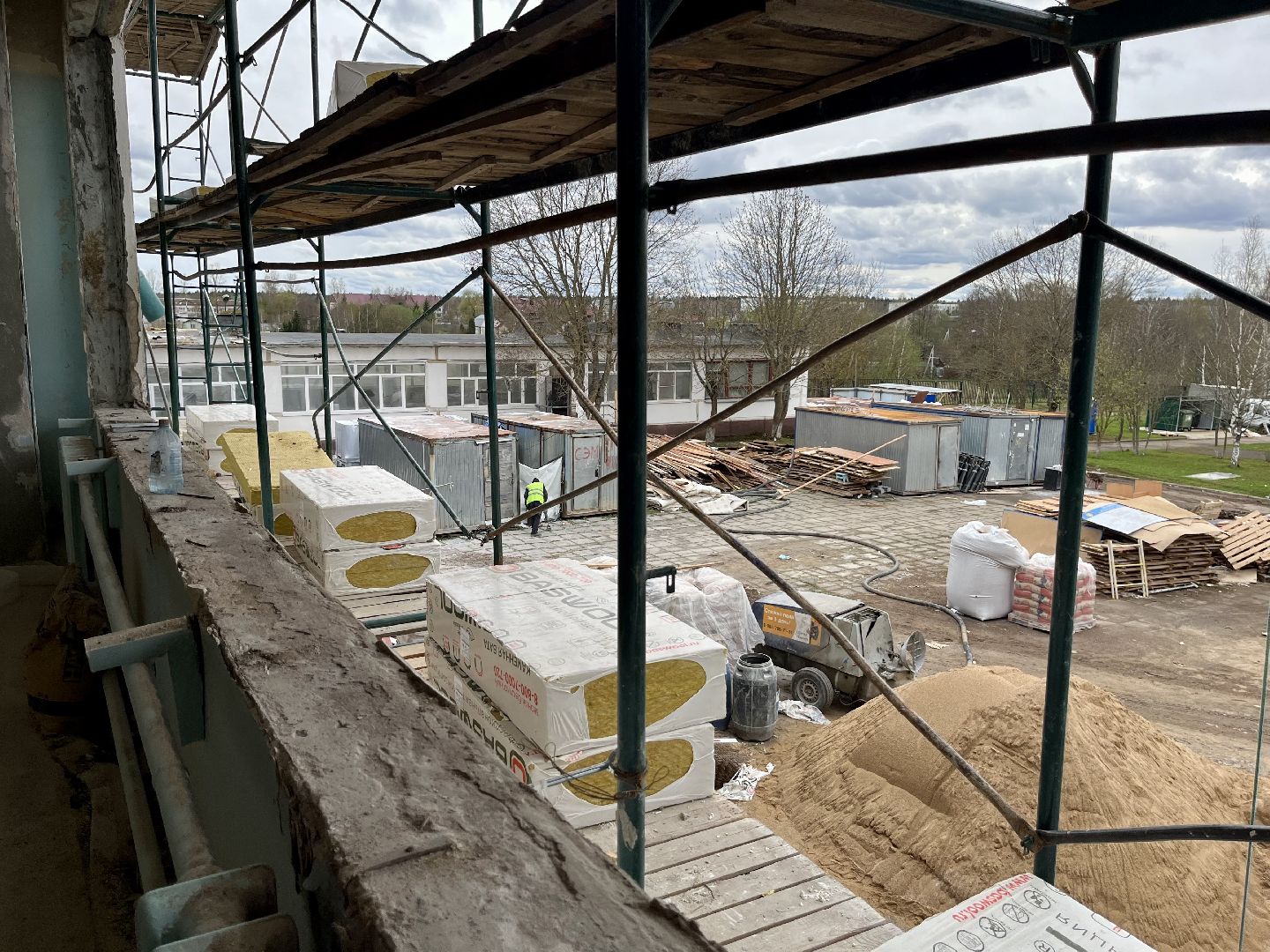 наро-фоминский городской округ, капитальный ремонт школы, Новая Ольховка, образование Подмосковья,