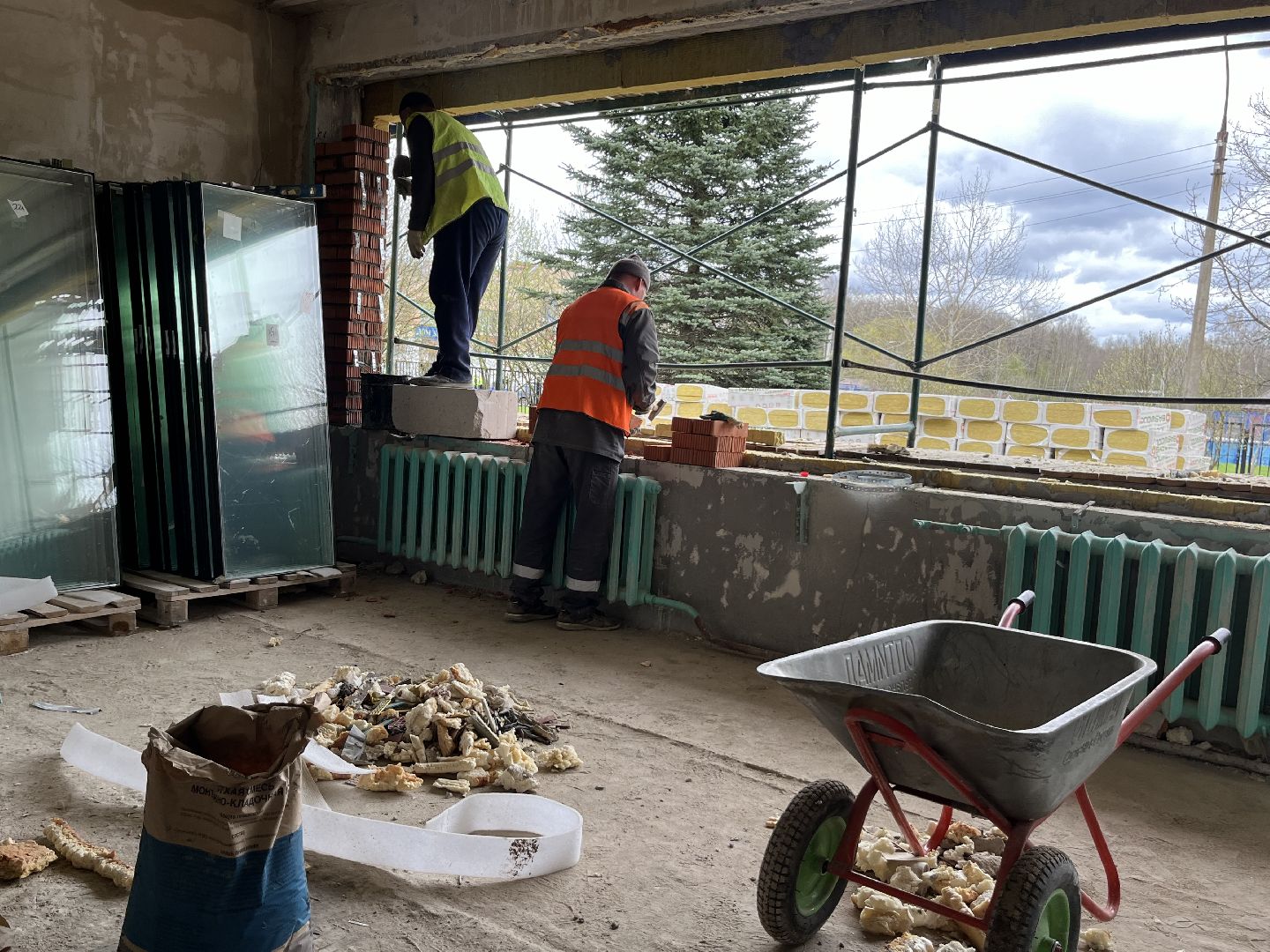 наро-фоминский городской округ, капитальный ремонт школы, Новая Ольховка, образование Подмосковья,