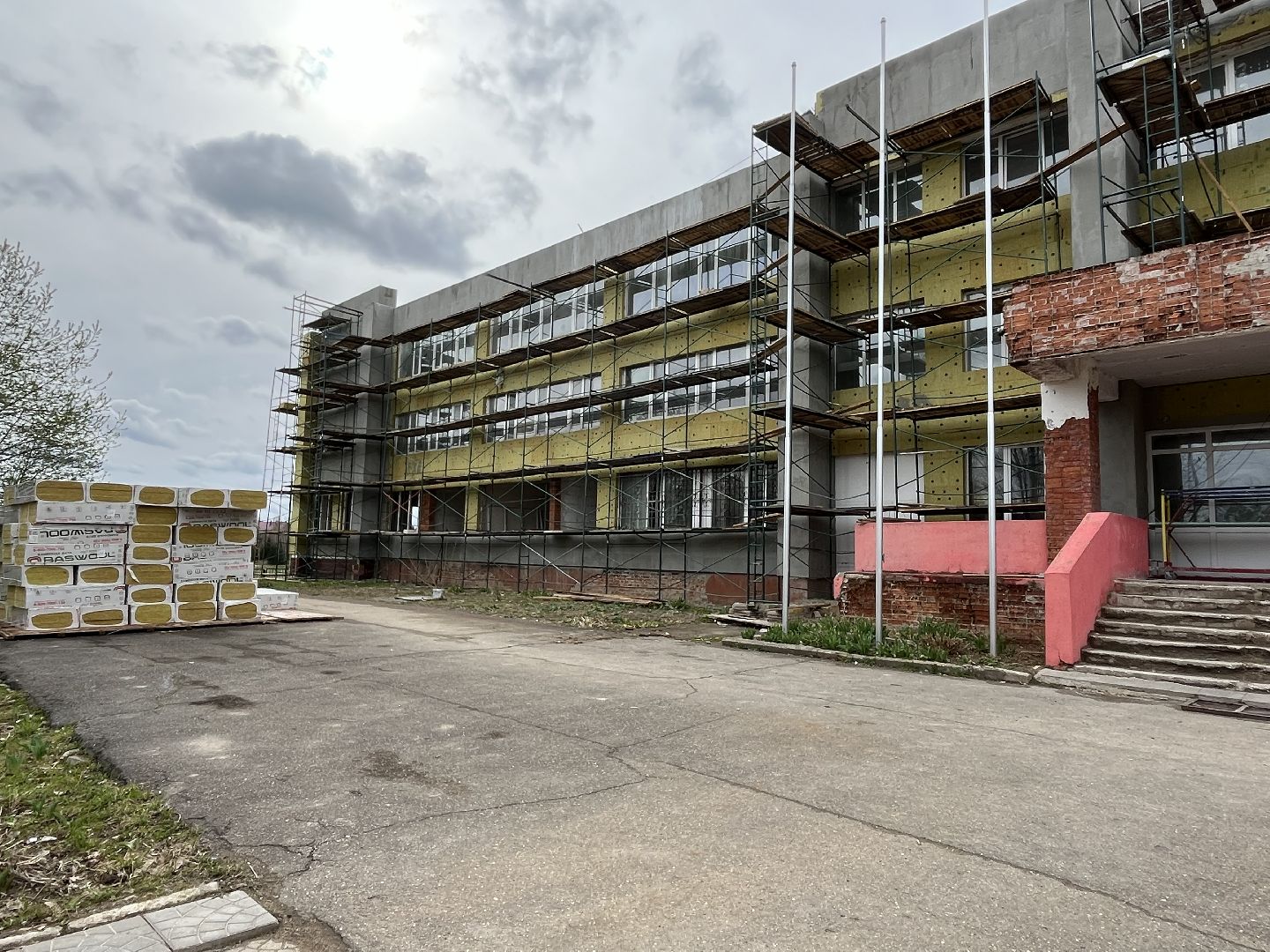 наро-фоминский городской округ, капитальный ремонт школы, Новая Ольховка, образование Подмосковья,