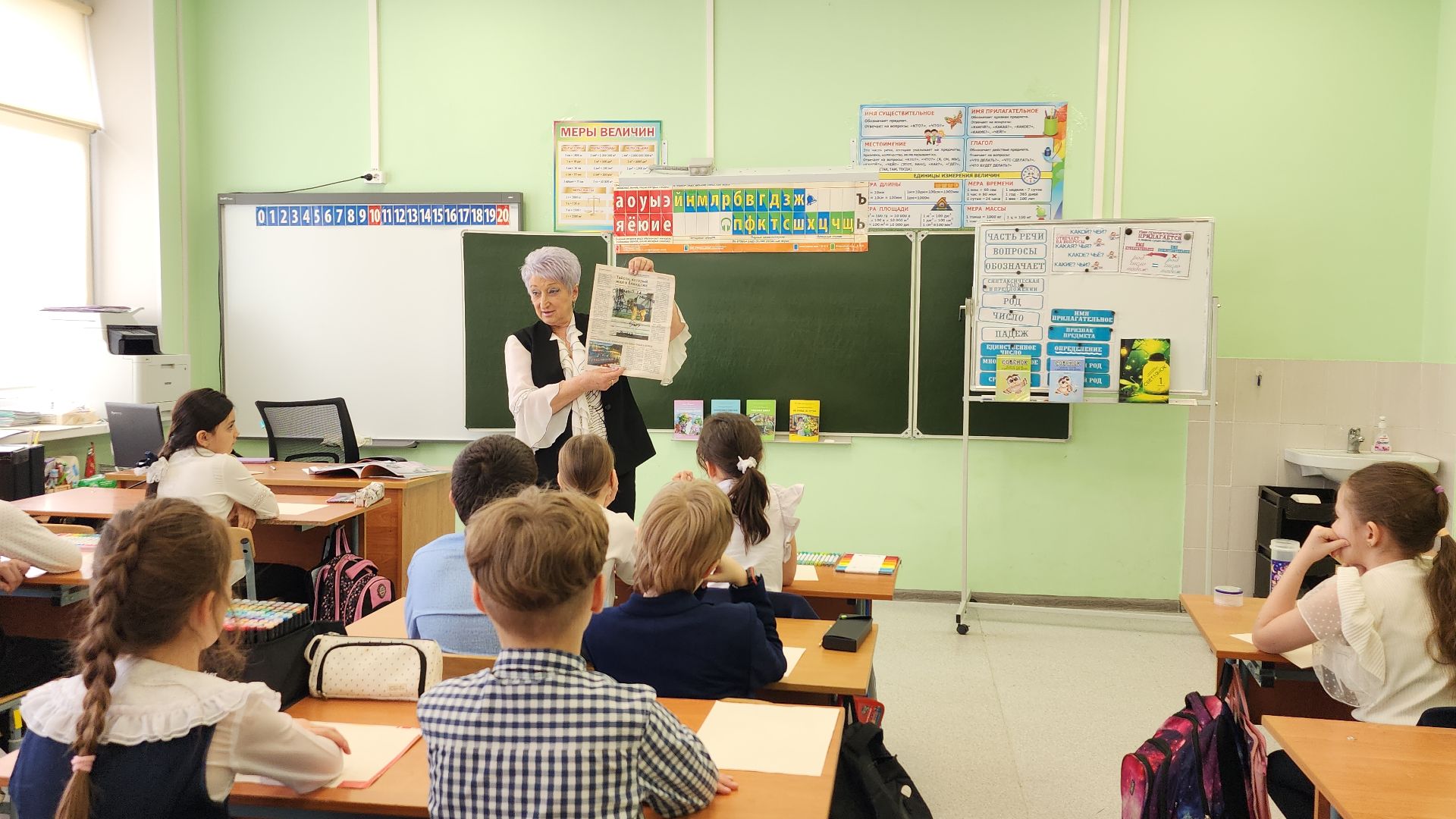 встреча с писательницей, дети, школа, Ногинск, Богородский городской округ,