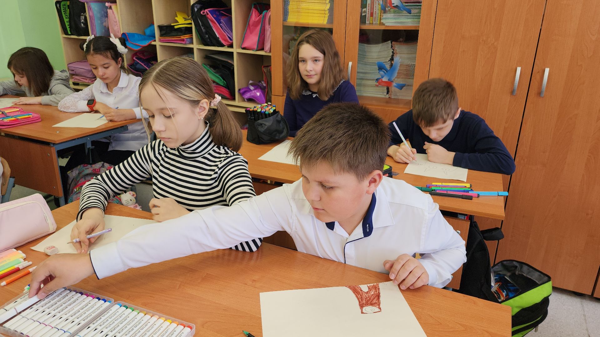 встреча с писательницей, дети, школа, Ногинск, Богородский городской округ,