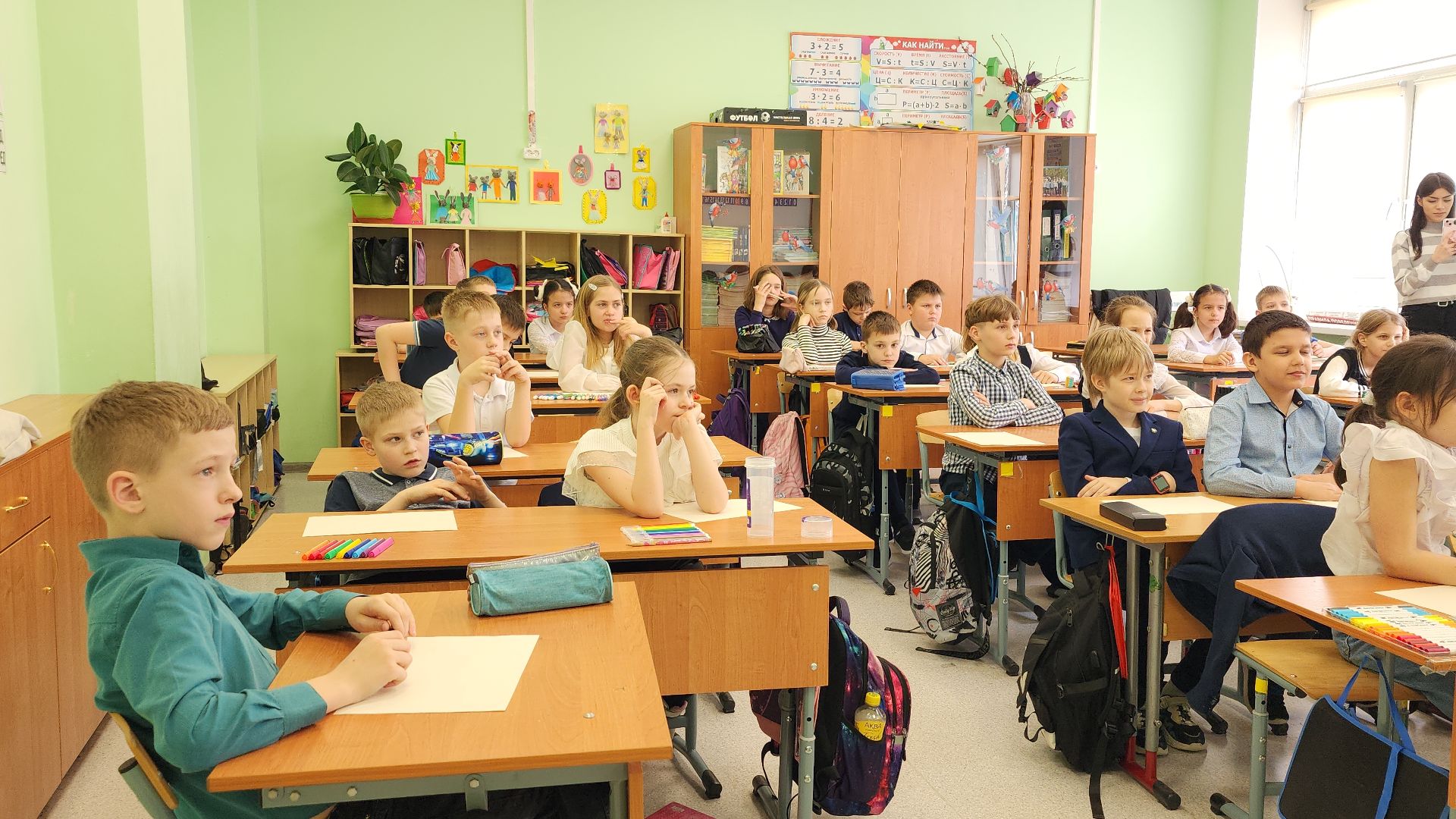 встреча с писательницей, дети, школа, Ногинск, Богородский городской округ,