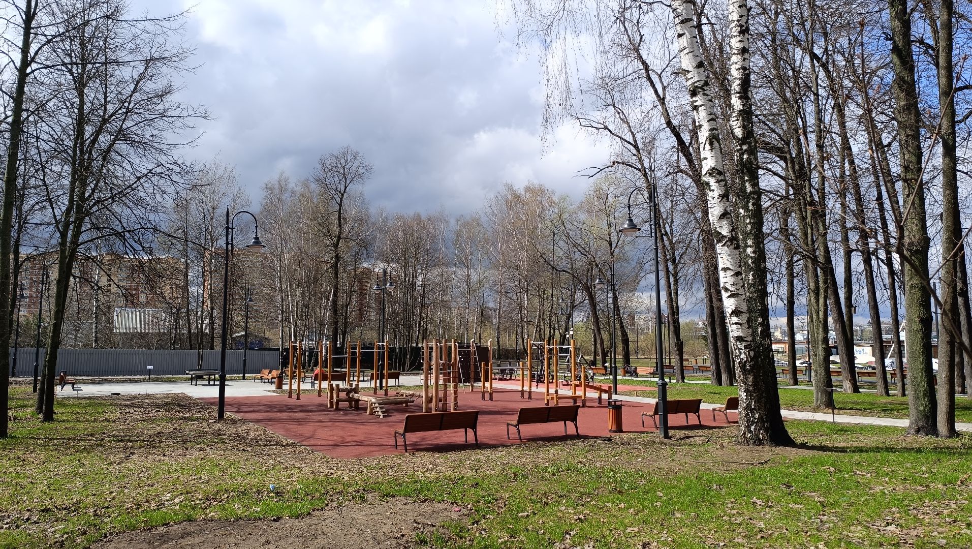 парк, благоустойство, лобня,