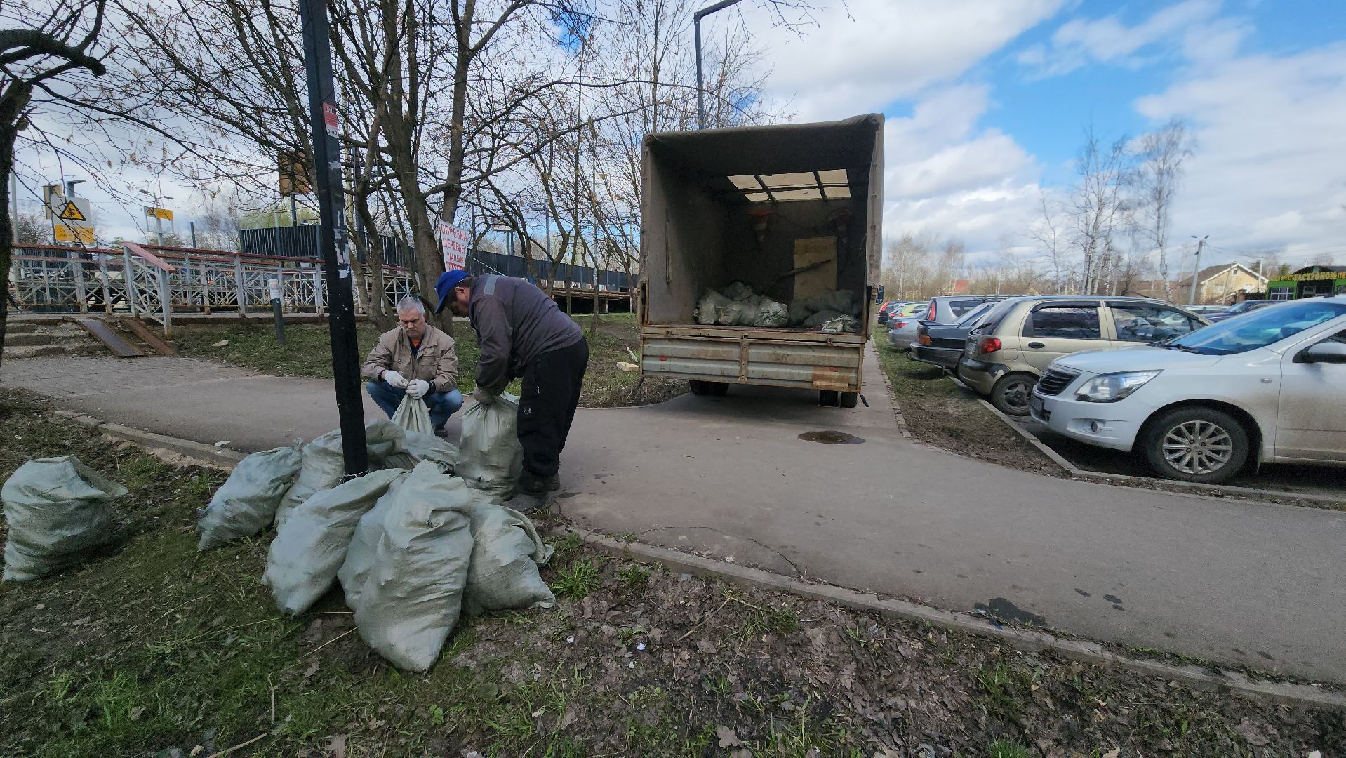 субботник, долгопрудный, уборка,