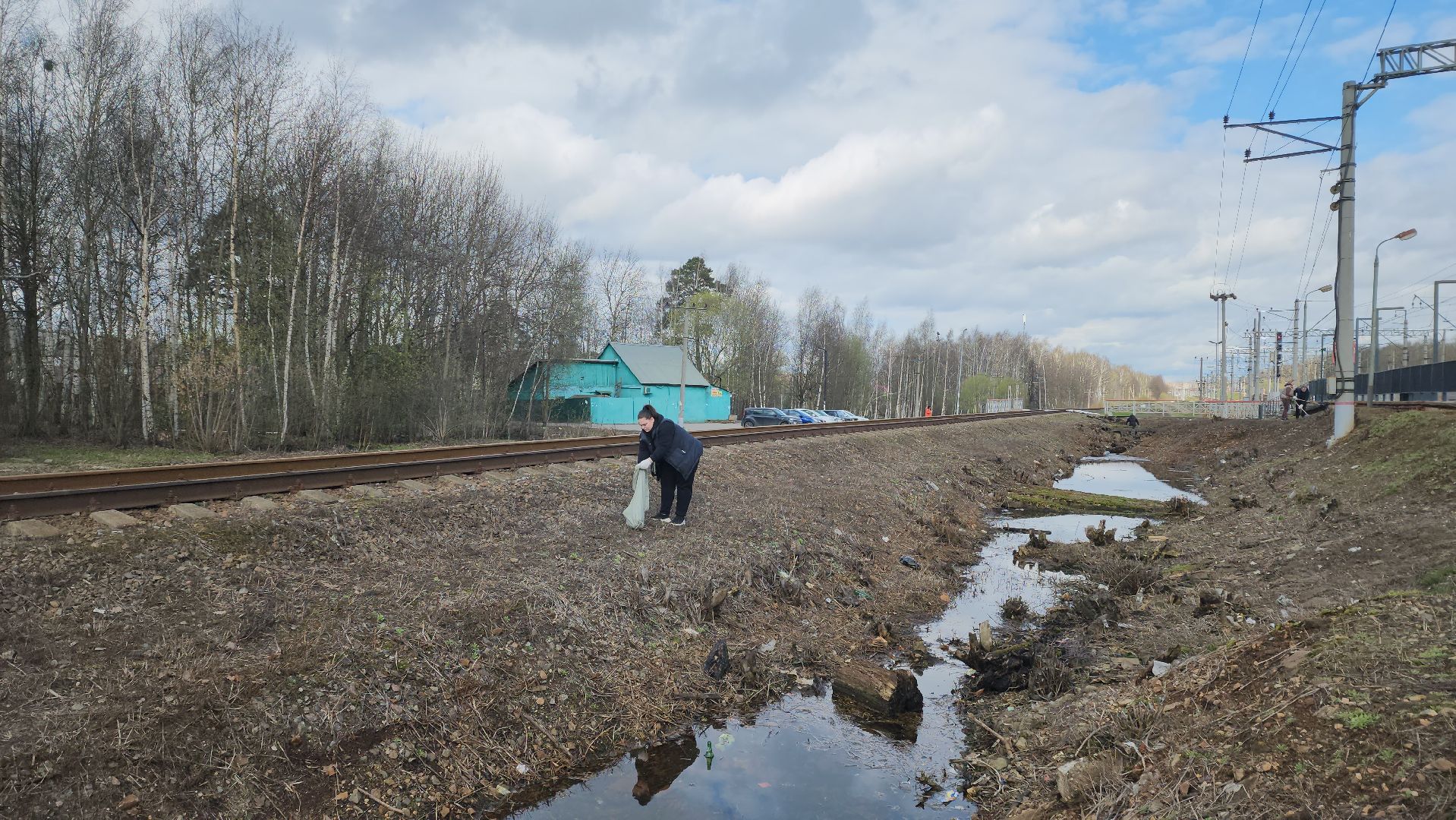 субботник, долгопрудный, уборка,