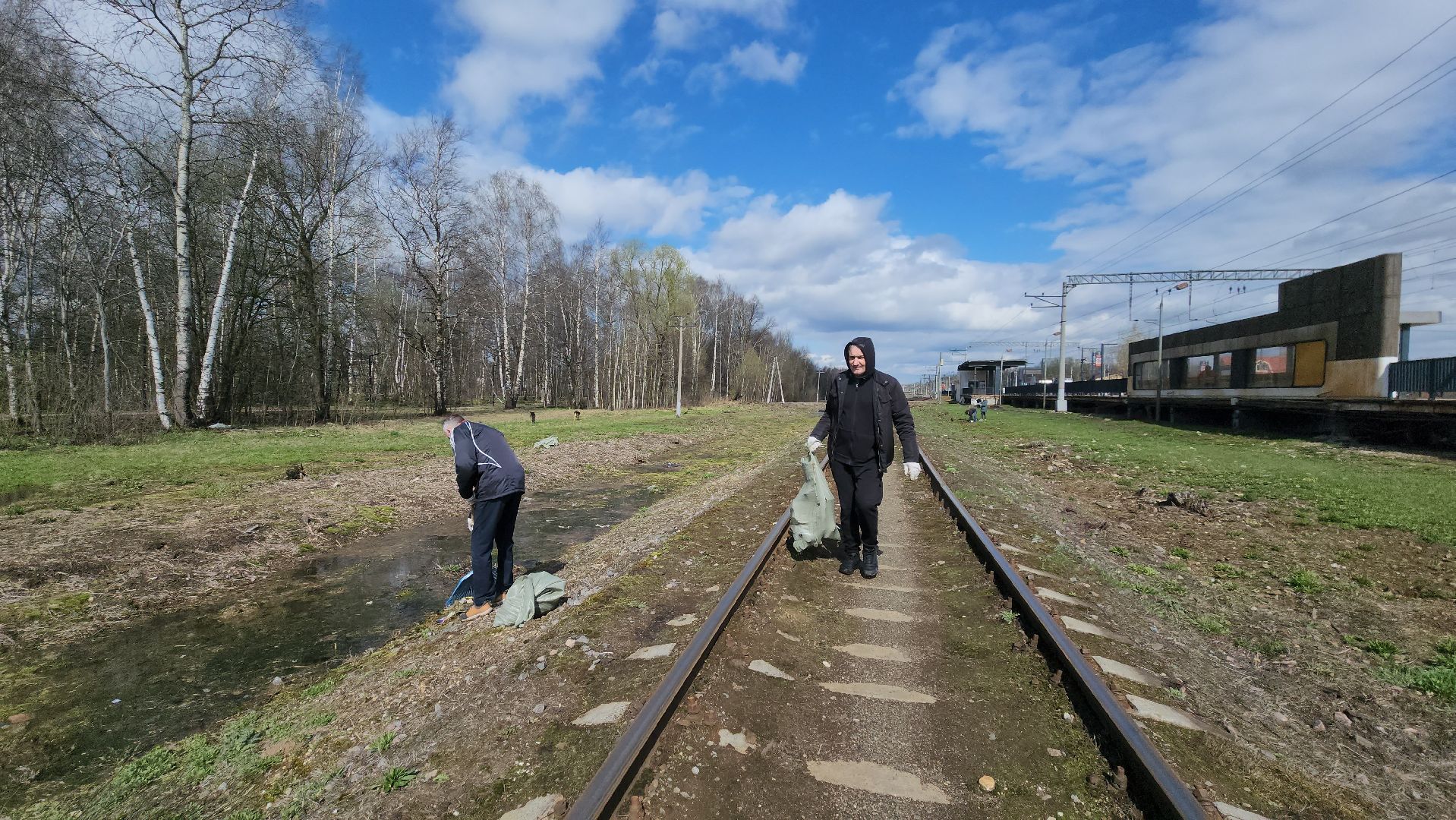 субботник, долгопрудный, уборка,