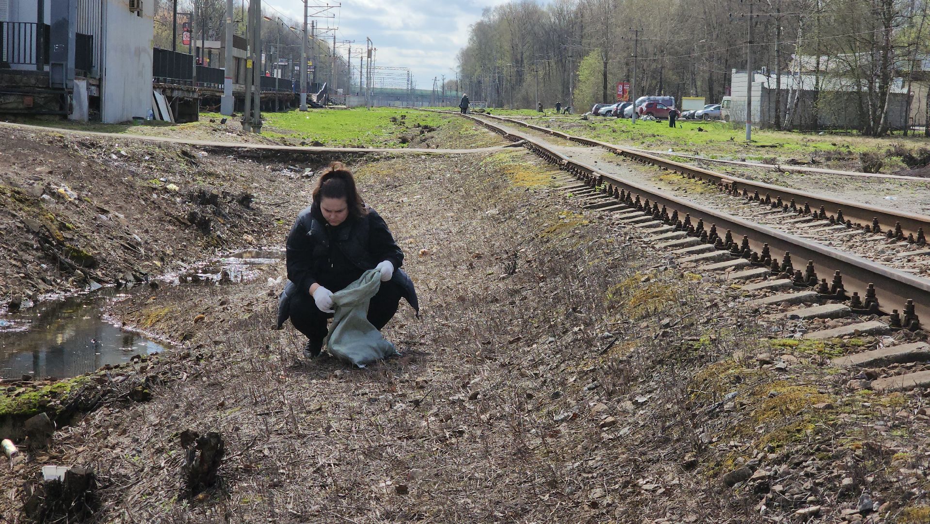 субботник, долгопрудный, уборка,