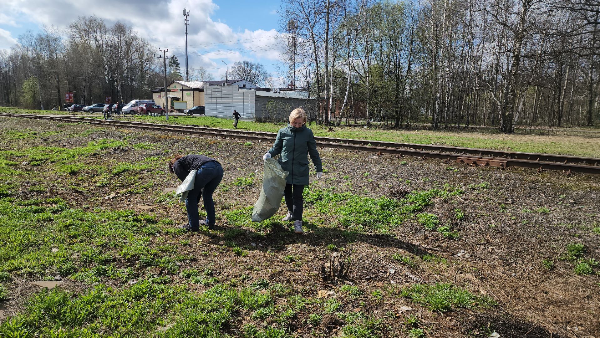 субботник, долгопрудный, уборка,