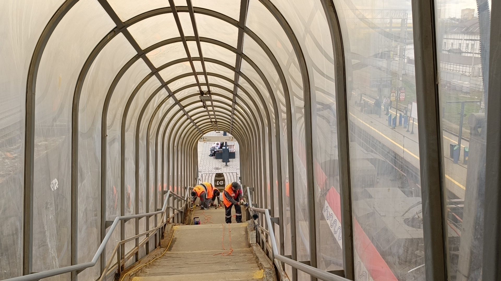 железнодорожный мост, навигация, транспорт, лобня,