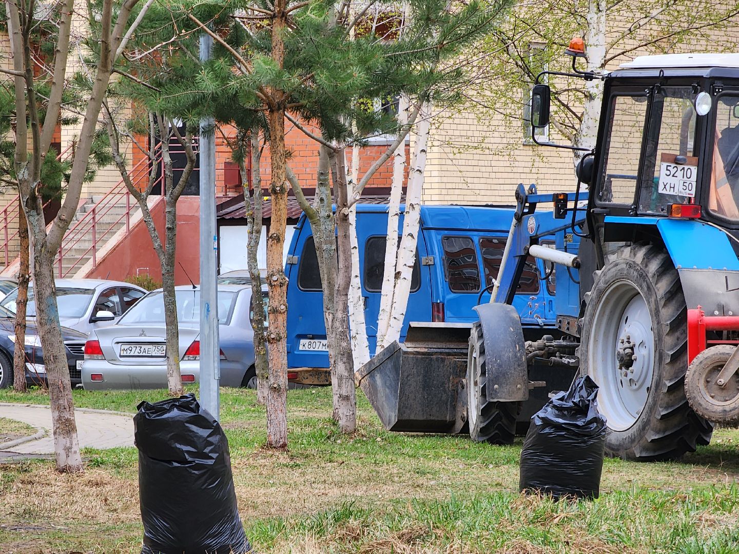 Субботник, Уборка, управляющая компания, Дубна,