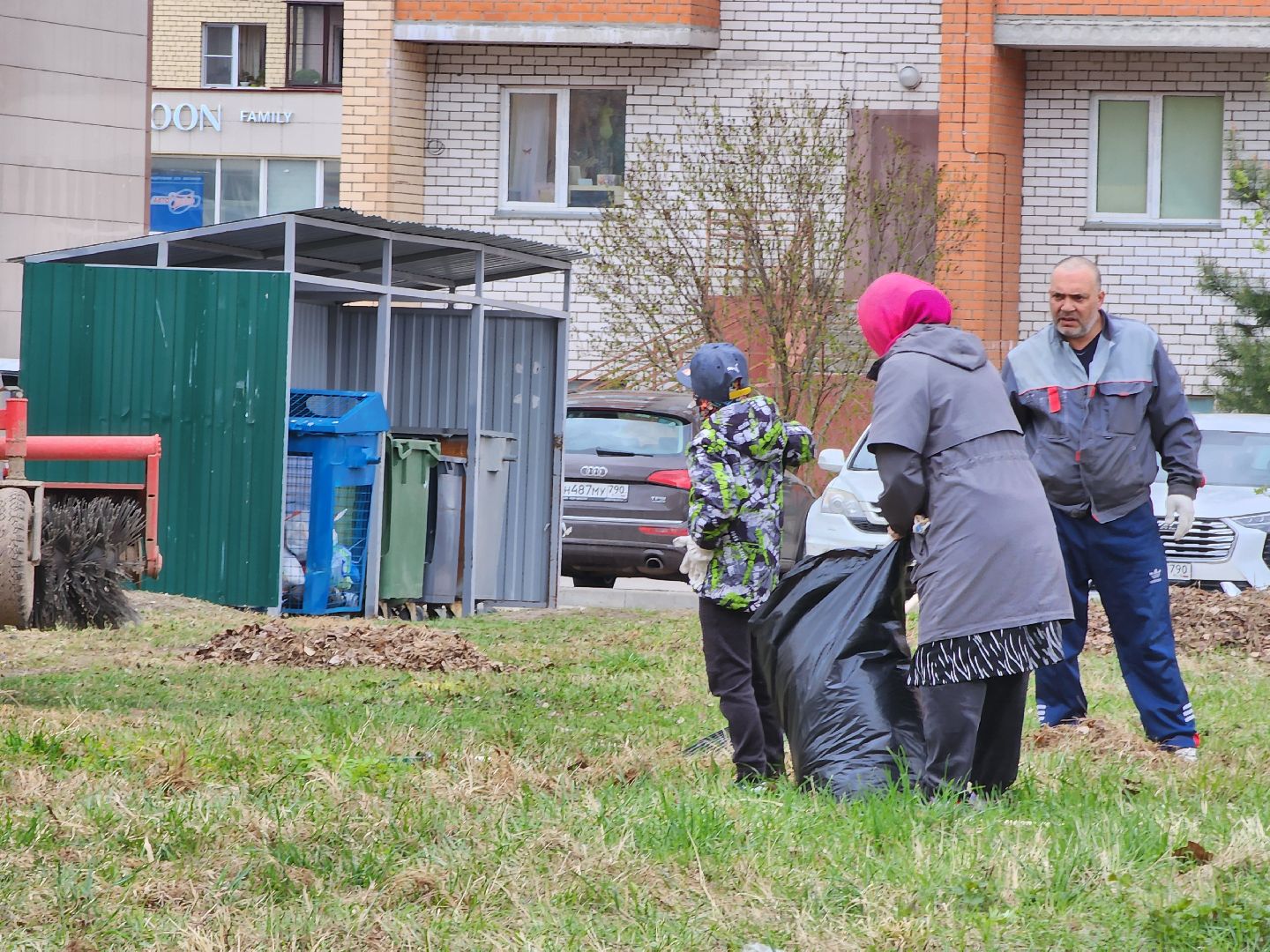 Субботник, Уборка, управляющая компания, Дубна,