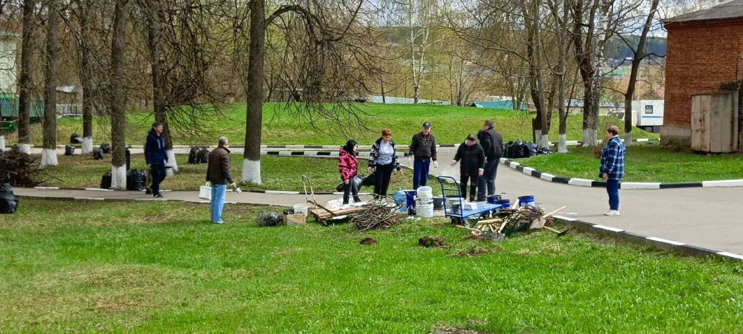 Дмитров, Субботник, Благоустройство,