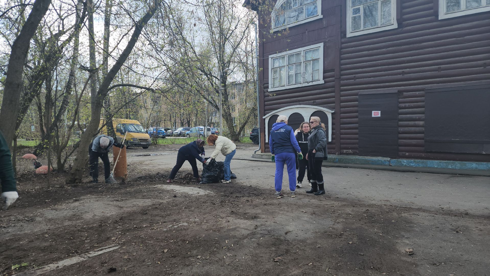 пушкино, субботник, музей, волонтеры культуры, уборка общественных территорий,