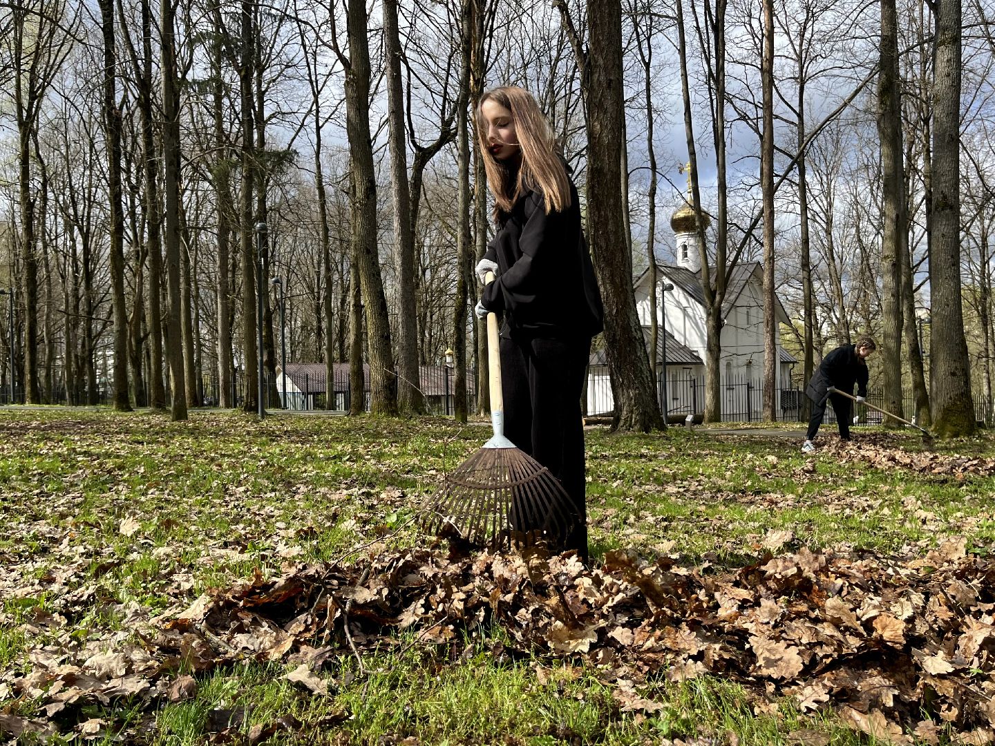 наро-фоминск, чистое подмосковье, субботник, кантемировский парк, движение первых,