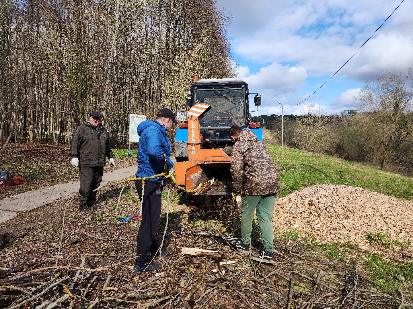 Звенигород, благоустройство, субботник,