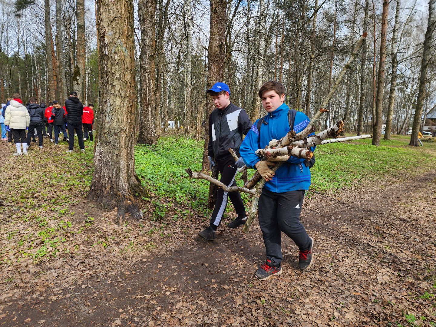 ногинск, лесопарк, Орешник, субботник, общеобластной субботник,
