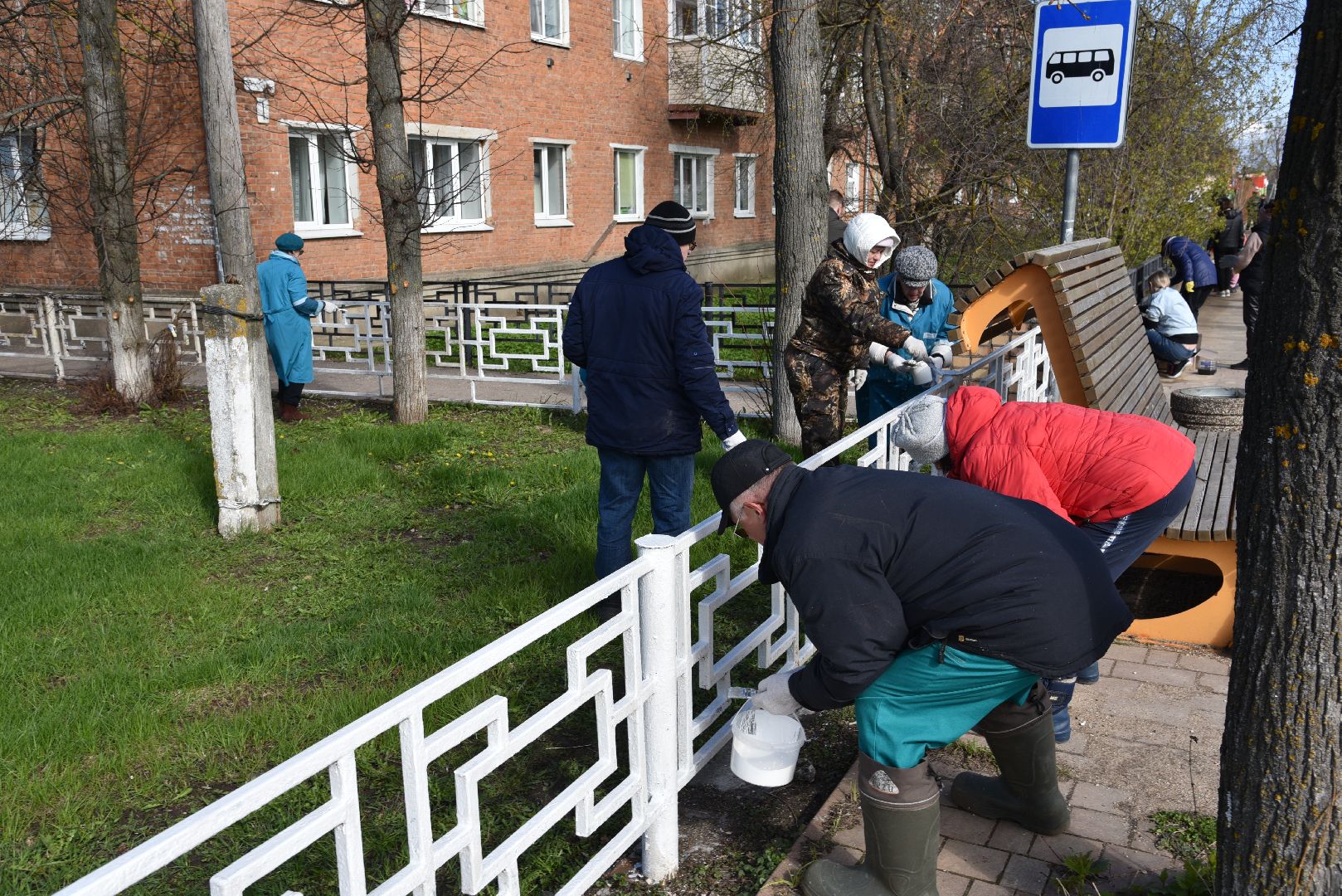 лотошино, субботник, региональный субботник, уборка улиц, благоустройство,