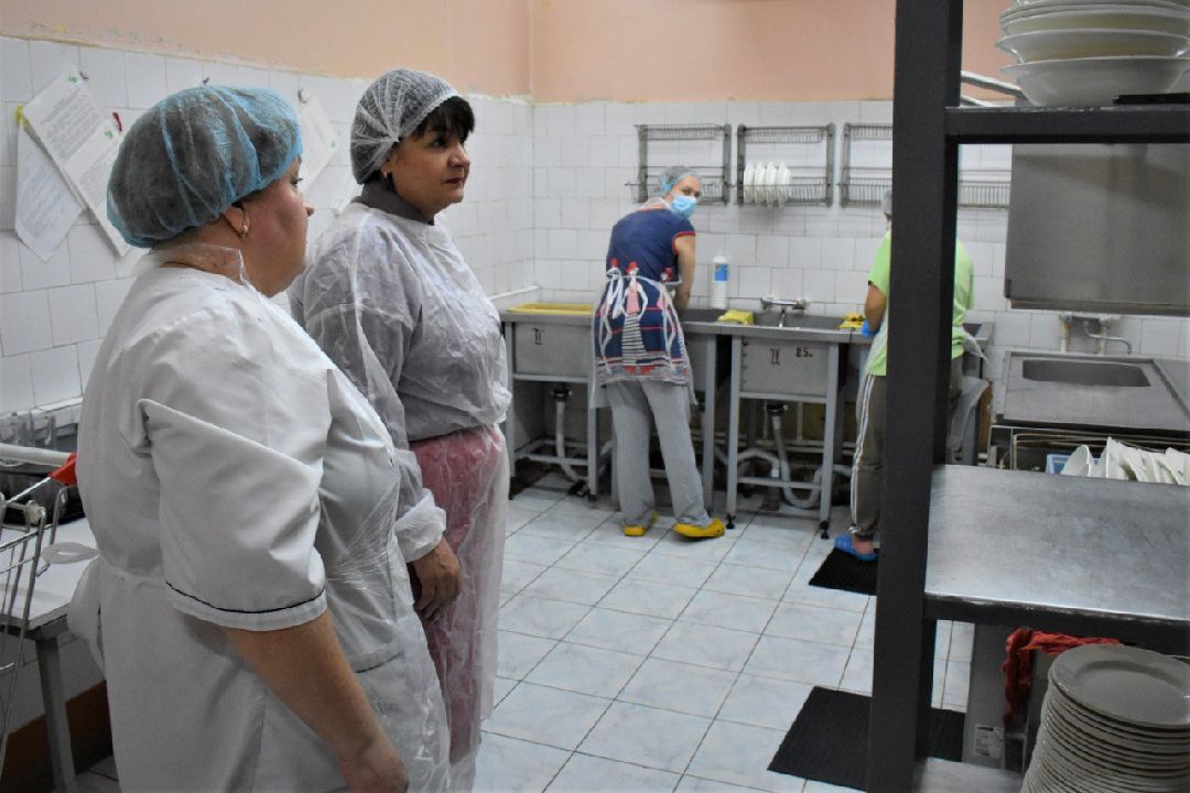 школа, проверка, питание